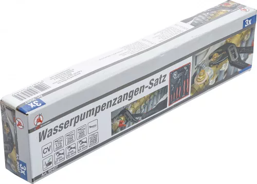BGS DIY Vízpumpafogó | 3 darabos (BGS 90457)
