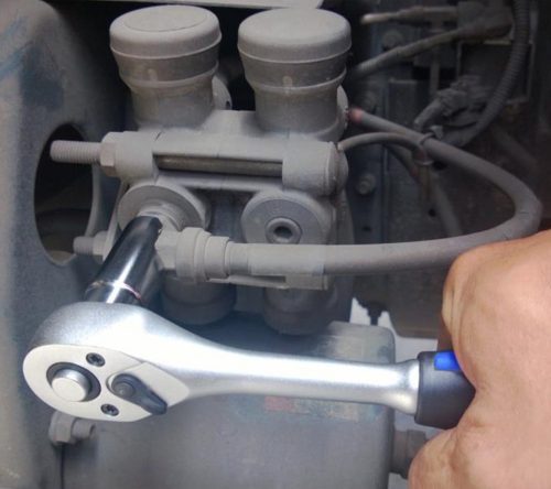 BGS technic 5 részes nyitott oldalú dugófej készlet könyökcsatlakozókhoz, 3/8" (BGS 9089)