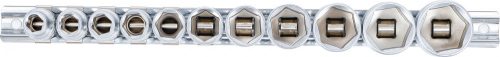 BGS technic 11 részes dugókulcs fej készlet, 3/8", 6 pontos, col méretek, 5/16" - 7/8" (BGS 9110)