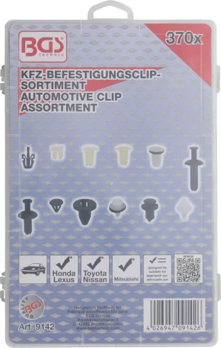 BGS Technic Patentkészlet Mitsubishi modellekhez | 370 darabos (BGS 9142)