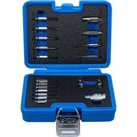   BGS technic Csavarkiszedő készlet | 1,5 - 10 mm belső hatszöghöz / T-profil (Torx) | T10 - T55 | 19 darabos (9173-1)