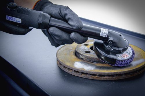 BGS technic Festék és rozsda eltávolító csiszolókorong, fekete, 100 x 16 mm (BGS 9184)