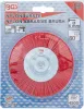 BGS technic Nylon szálas forgókefe, 100 mm-es átmérő, 6 mm-es tengely (BGS 9186)