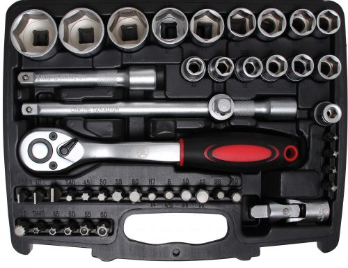 BGS DIY 174 részes dugókulcs készlet, 1/4" + 1/2" (BGS 9191)