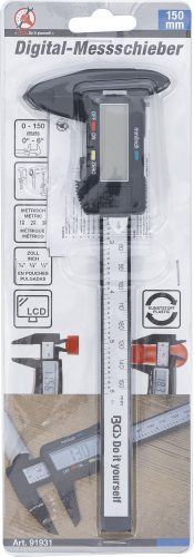 BGS DIY Digitális tolómérő | 150 mm (BGS 91931)