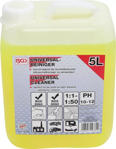 BGS technic Univerzális tisztítószer, 5 liter (BGS 9380)
