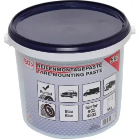 BGS technic Gumiszerelő paszta, kék, 5 kg (BGS 9383)