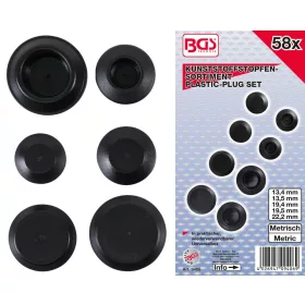   BGS technic 58 részes műanyag dugó készlet, Ø 10-22.2 mm (BGS 9406)
