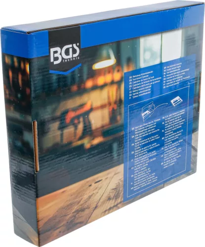 BGS technic Szerszámos adventi naptár 1/4” racsnival, 4–14 mm dugókulcsokkal és bitkészlettel (95010)