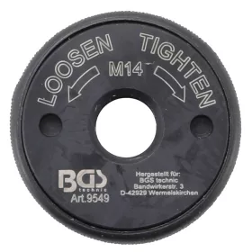   BGS Technic Gyorskioldós rögzítőanya | sarokcsiszolóhoz | M14 (BGS 9549)