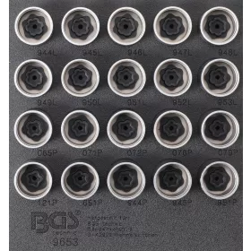   BGS technic Kerékőr leszedő készlet Volvo | 20 darabos (BGS 9653)