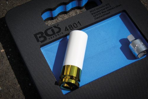 BGS technic Kerékcsere szervizkészlet gurulós kocsiemelővel 1,5 t | 10-részes. (BGS 9680)