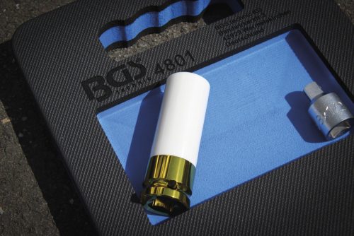 BGS technic Kerékcsere szervizkészlet gurulós kocsiemelővel 2,5 t | 10-részes. (BGS 9681)