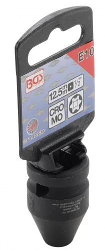 BGS technic 1/2" E-Torx levegős dugókulcs fej | E10 (BGS 9779-10)