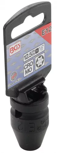 BGS technic 1/2" E-Torx levegős dugókulcs fej | E12 (BGS 9779-12)