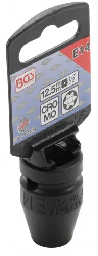 BGS technic 1/2" E-Torx levegős dugókulcs fej | E14 (BGS 9779-14)