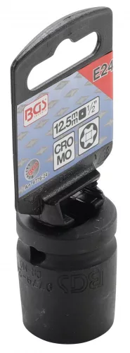 BGS technic 1/2" E-Torx levegős dugókulcs fej | E24 (BGS 9779-24)