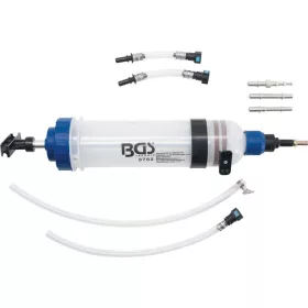   BGS technic Kézi üzemanyag- és folyadékleszívó pumpa adapterkészlettel, 1,5 liter (BGS 9782)