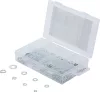 BGS DIY Rugós alátét készlet, Ø 4 - 8 mm, 250 darabos (98073)
