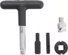 BGS technic Olajleeresztő kulcs készlet | Műanyag olajleeresztő csavarokhoz | Külső hatszögletű kulcsnyílású hajtás 6,3 mm (1/4"), külső hatszögletű 10 mm (3/8") | 5 darabos (BGS 9843)