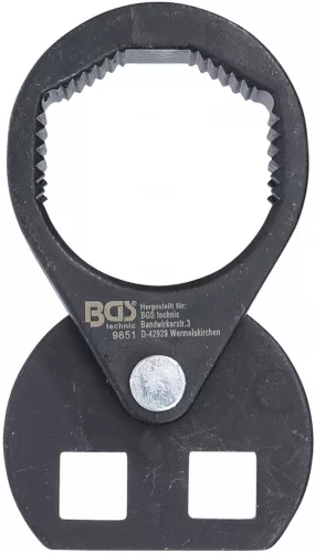 BGS technic Axiál csukló ki-be szerelő kulcs | 12,5 mm (1/2") meghajtó | 27 - 42 mm (BGS 9851)