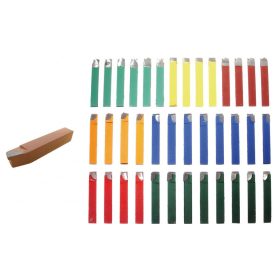   BGS technic Eszterga kés készlet 38 részes, 8mm / 5/16" (BGS 9925)