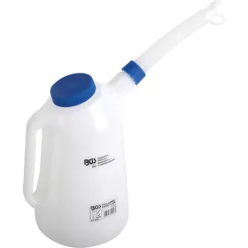   BGS technic Feltöltőkanna rugalmas kiöntőcsővel és fedéllel, 3 l, 0,5 l-es mérőskálával (BGS 9943)