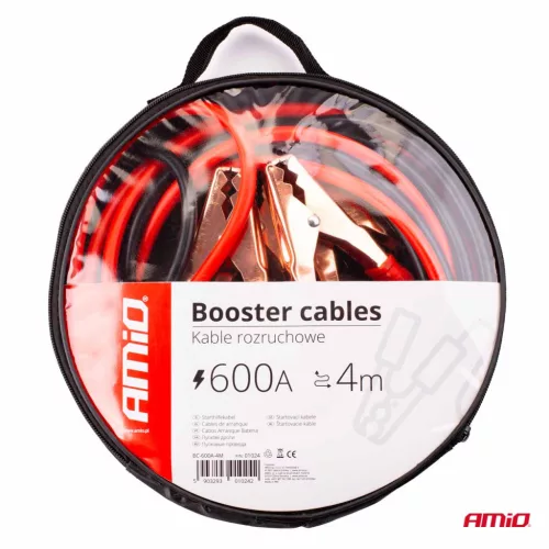 AMiO indítókábel 600A - 4m (01024)