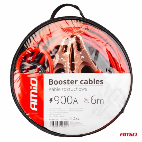 AMiO indítókábel 900A - 6m (01025)