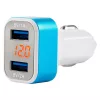 AMiO TEST-04 telefontöltő 2×USB aljzattal és akkumulátorellenőrzéssel (01028)