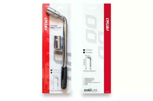 AMiO TWW teleszkópos kerékkulcs, 17/19 és 21/23 mm (01038)