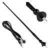 AMiO autóantenna gumi 34cm 5mm adapter ANT02 (01049)