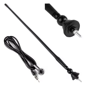 AMiO autóantenna gumi 34cm 5mm adapter ANT02 (01049)