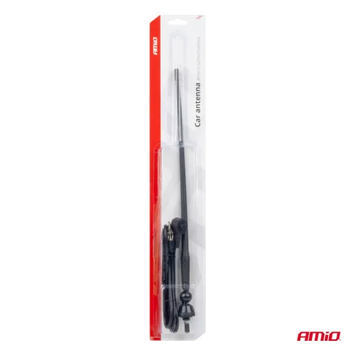 AMiO autóantenna gumi 34cm 5mm adapter ANT02 (01049)