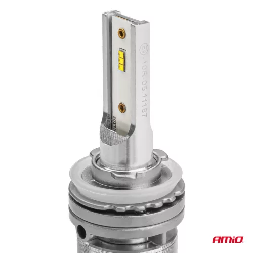 AMiO LED fényszóróizzók RS+ sorozat H8/H9/H11 50W (01086)