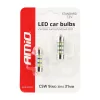 AMiO LED STANDARD 3014 9SMD szofita C5W C10W C3W 31mm fehér 12V (01089)