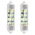 AMiO LED STANDARD 3014 12SMD szofita C5W C10W C3W 36mm fehér 12V (01090)
