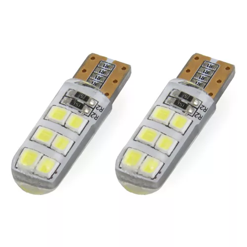 AMiO LED STANDARD T10 W5W 12xSMD 2835 12V Silca (01095)