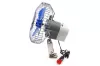 AMiO autós ventilátor fém – csavar rögzítés + csipesz CFAN-15 +12V (01104)