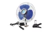 AMiO autós ventilátor fém – csavar rögzítés + csipesz CFAN-15 +12V (01104)