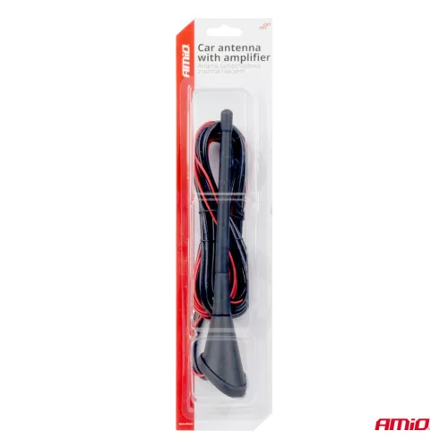 AMiO autóantenna erősítővel ANT04 (01127)