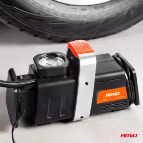 AMiO autós légkompresszor 12V/230V Acomp-02 (01134)