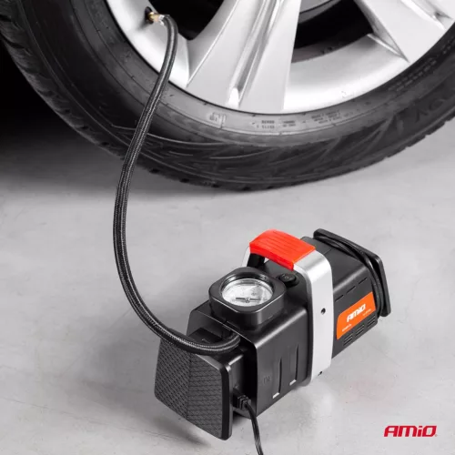 AMiO autós légkompresszor 12V/230V Acomp-02 (01134)