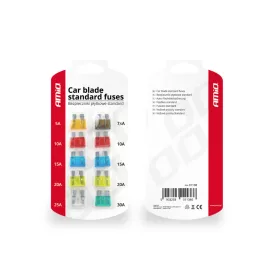 AMiO Standard biztosíték 10 db bliszter (01138)