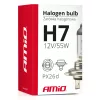 AMiO halogénizzó H7 12V 55W UV szűrő (E8) (01156)