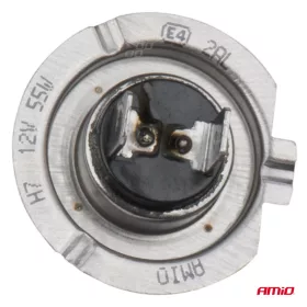   AMiO halogénizzó H7 12V 55W UV szűrő (E8) Super fehér (01157)