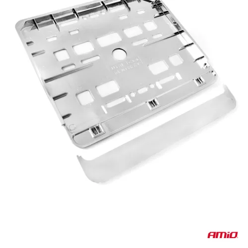 AMiO rendszámtáblakeret- motocycle, metál (01167)