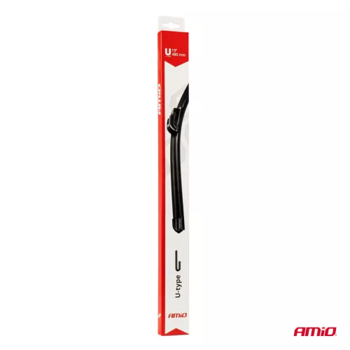AMiO ablaktörlő lapát U típus, méret: 14" (350mm), U alakú kampós rögzítés (01174)