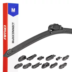   AMiO lapos ablaktörlő lapát MultiConnect 12" (300mm) 12 adapter (01187)