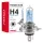 AMiO halogénizzó H4 12V 60/55W UV szűrő (E8) Super fehér (01269)